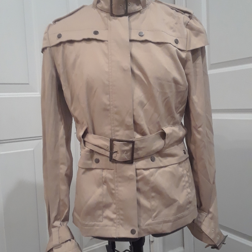 Kenar Tan Military Style Jacket‎